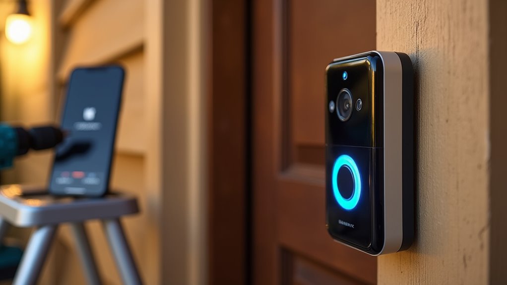 install x smart doorbell