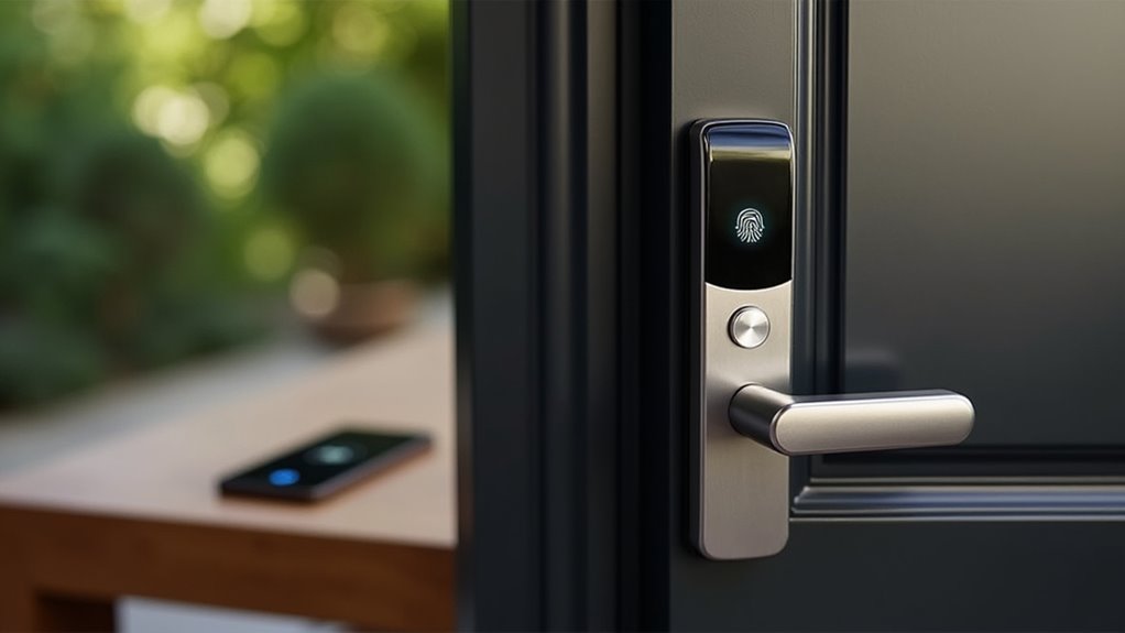biometric smart lock security
