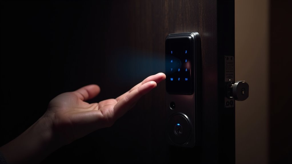 palm vein recognition lock