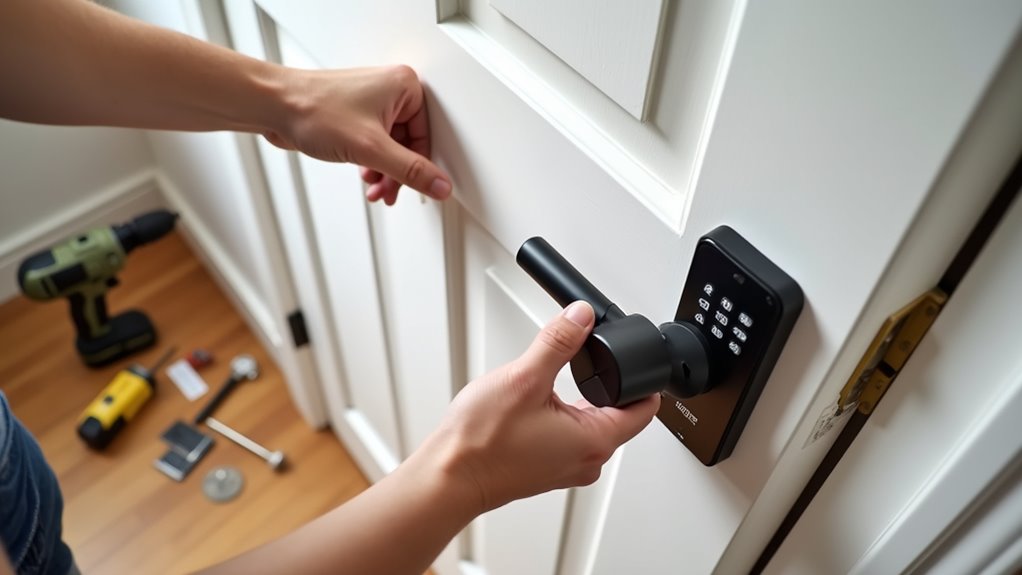 self installed smart lock solution