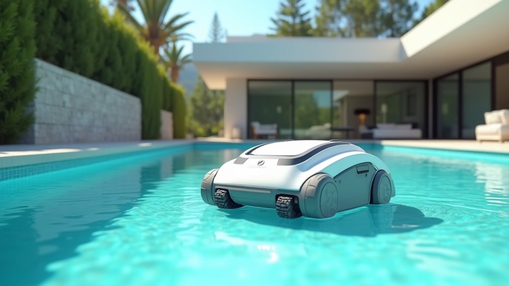 premium cordless robotic pool cleaning