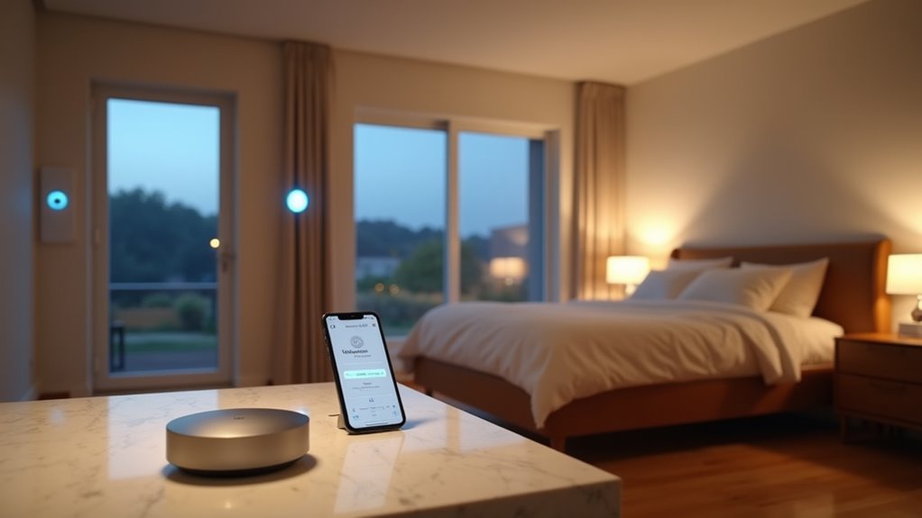 smart vibration based home security